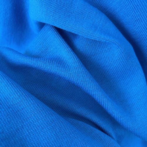 Teviot Azure Blue Merino Poncho