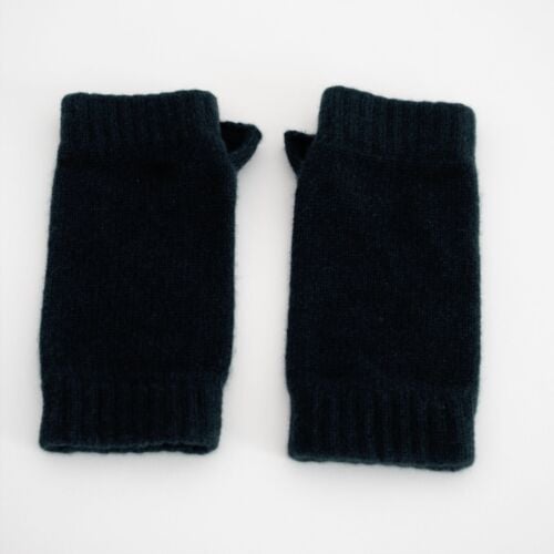 Braemar Black Cashmere Wrist Warmers