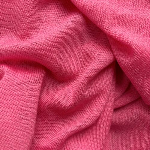 Borthwick Coral Pink Cashmere, Silk & Merino Poncho