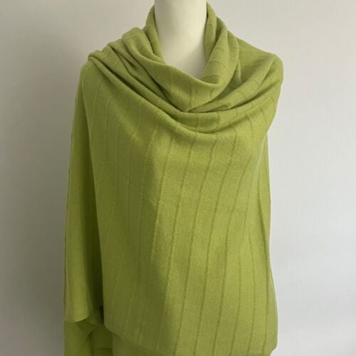 Limited Edition - Lime Green Cashmere Cotton Wrap