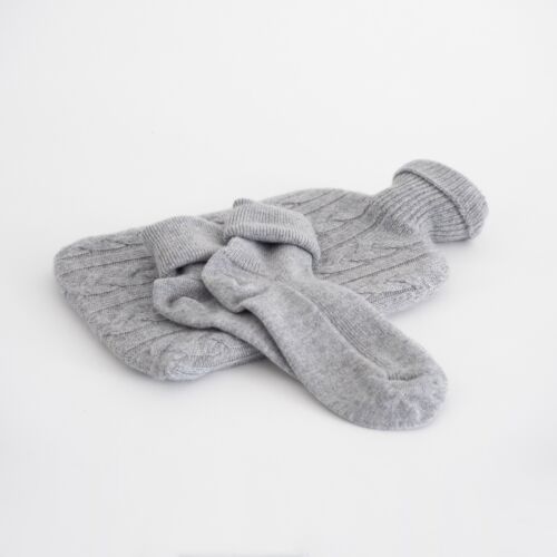 Super Snuggy Cashmere Hot Water Bottle and Women's Socks Set