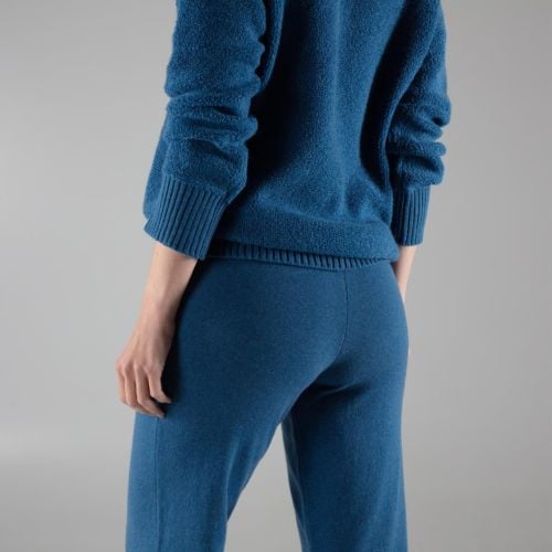 Stromness Blue Cashmere Lounge Pants
