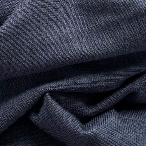 Teviot Midnight Blue Merino Poncho