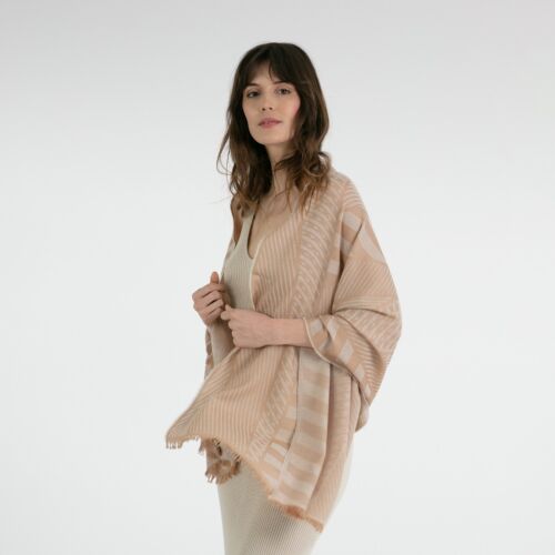 Mull Camel Woven Cashmere Scarf