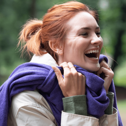 Luxury shop cashmere wraps