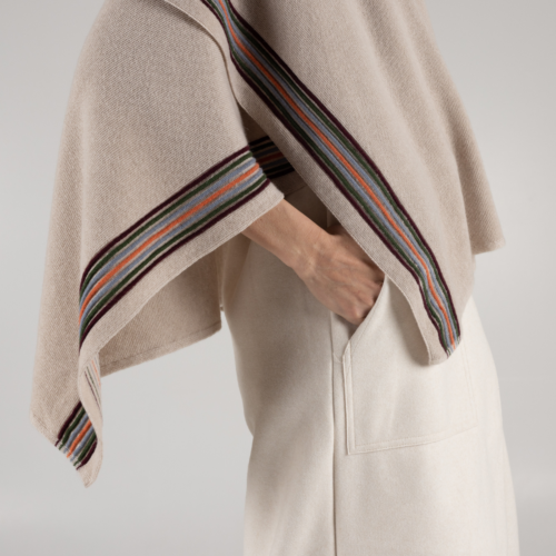 Safari Beige Cashmere Wrap