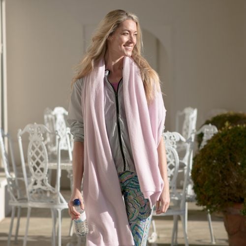 Blossom Baby Pink Cashmere Wrap 