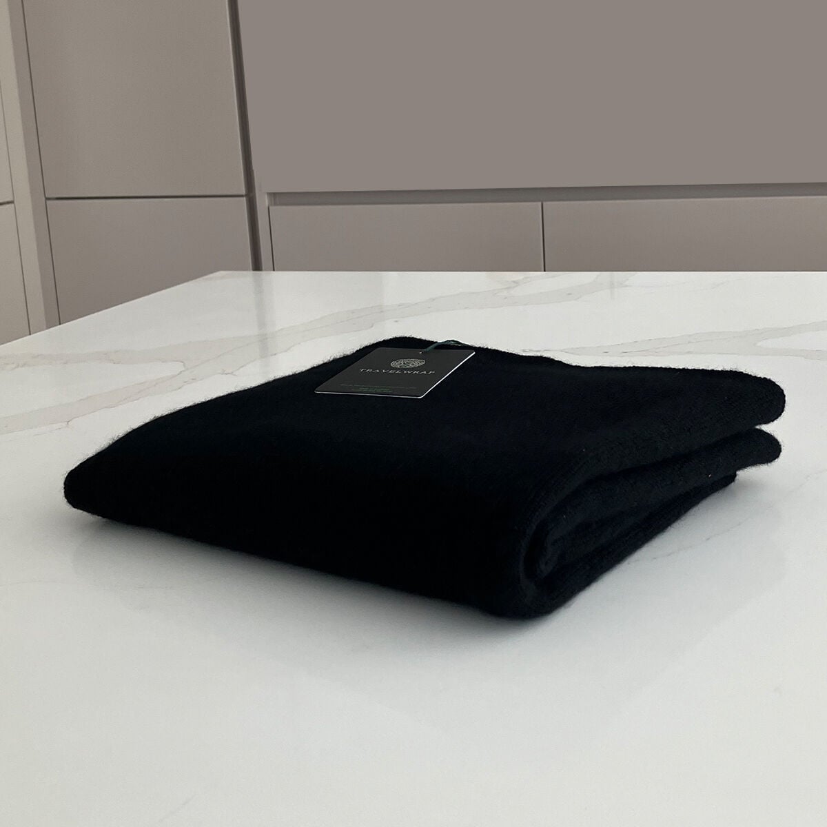 BLACK COLOUR Bcdell Knitted Mini Scarf Black