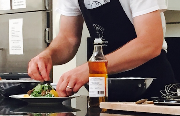 Chef Eric at Dublin Cookery School