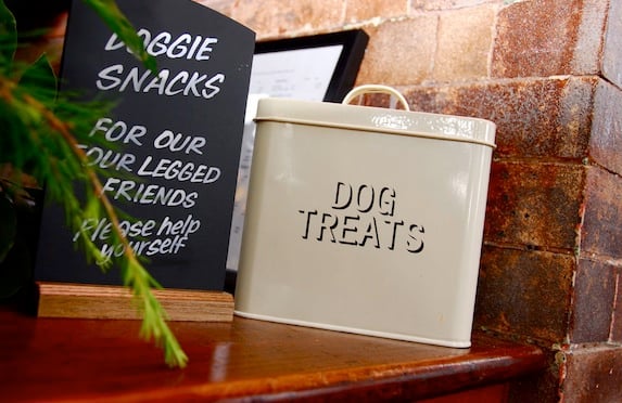Doggy treats at The Cholmondeley Arms, Cheshire