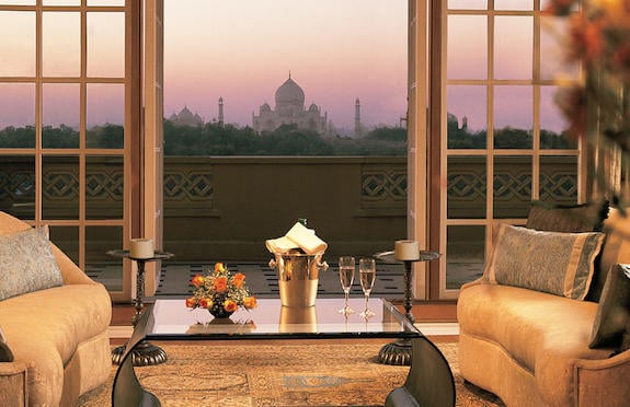 Taj Mahal from Oberoi Amarvilas, Agra