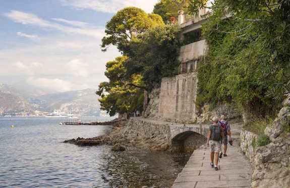 Walking on the French Riviera, Inntravel