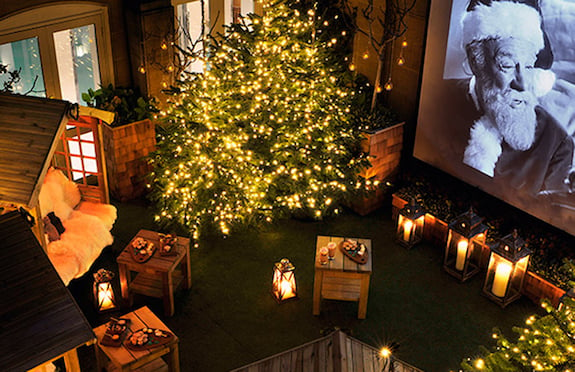 Rooftop cinema, The Berkeley, London