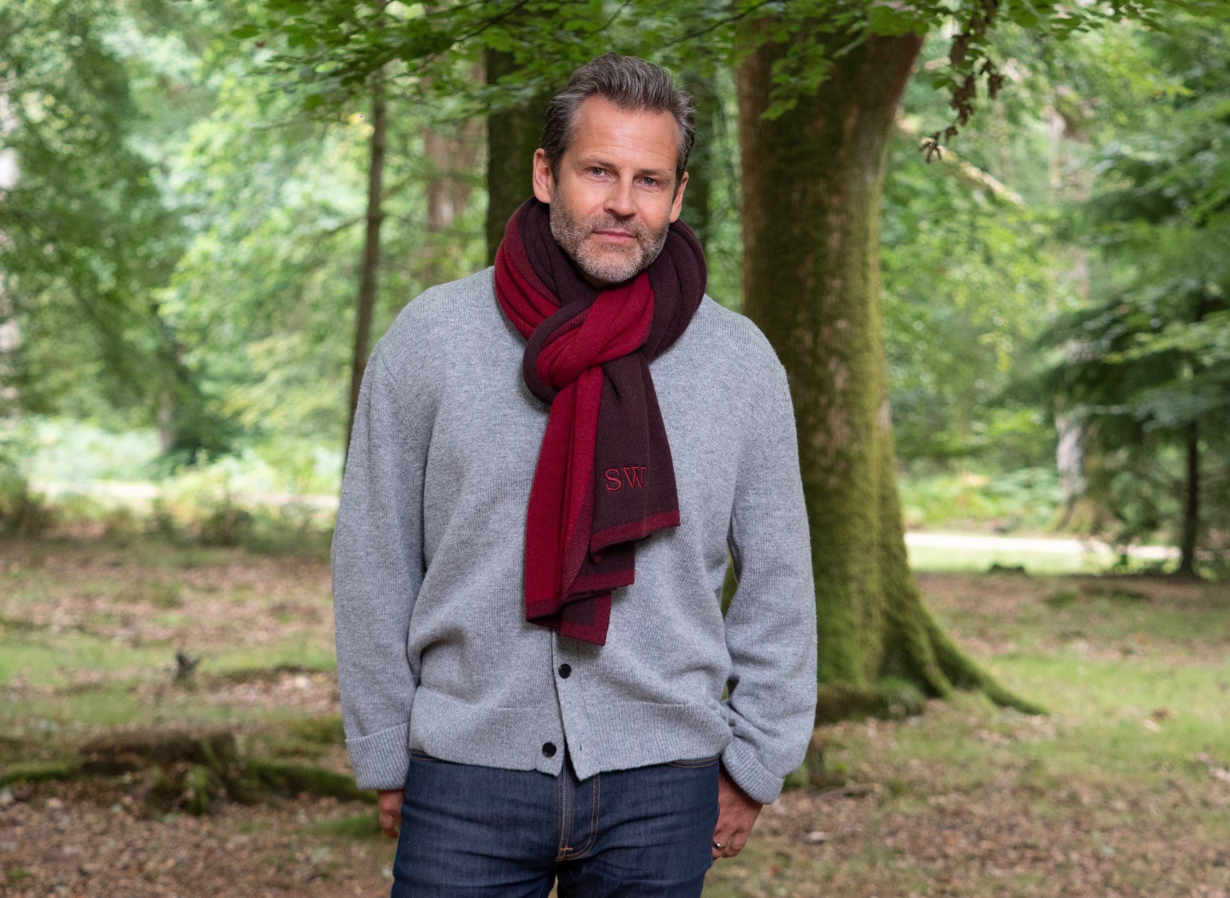 How To Wear A Men’s Blanket Scarf Image