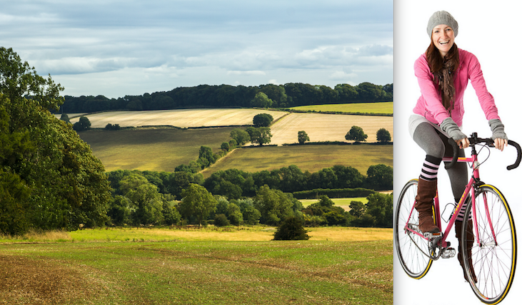 On your bike in the Cotswolds Image