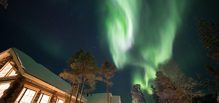 New hotel for the Northern Lights Image