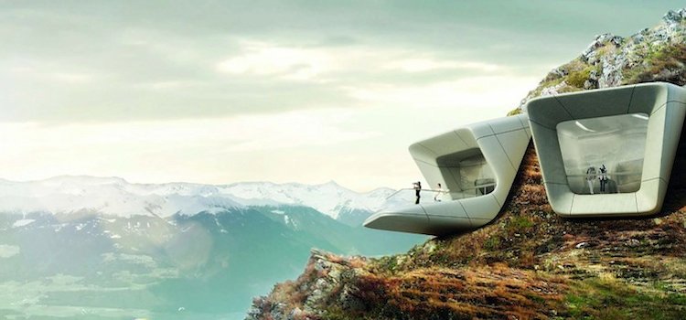 Inside the new Messner Mountain Museum Corones by Maggie O'Sullivan Image