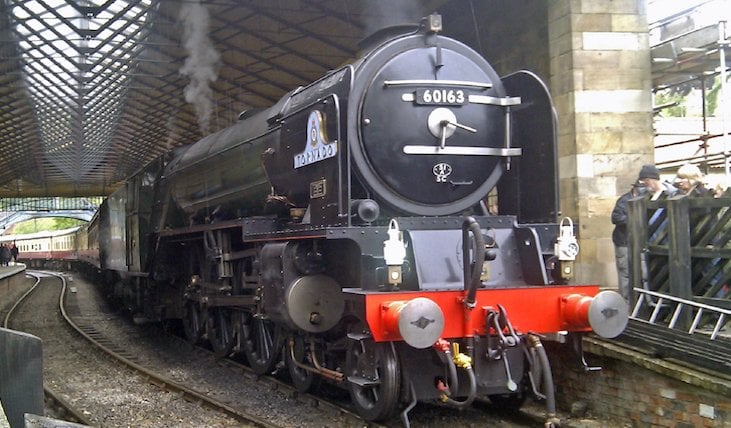 All aboard a steam train tour Image