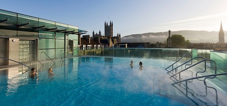 TAKING THE WATERS AT THE THERMAE BATH SPA by Niamh Barker Image