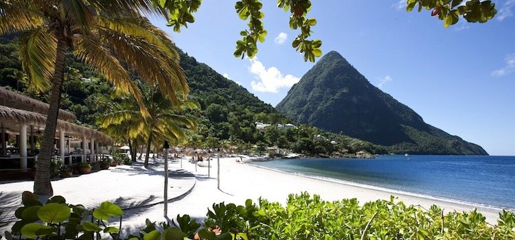 Life is sweet on St Lucia's Sugar Beach by Maggie O'Sullivan Image